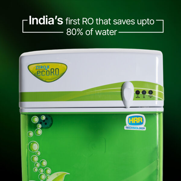 ZeroB Eco RO (High Recovery RO + Active Silver Technology)