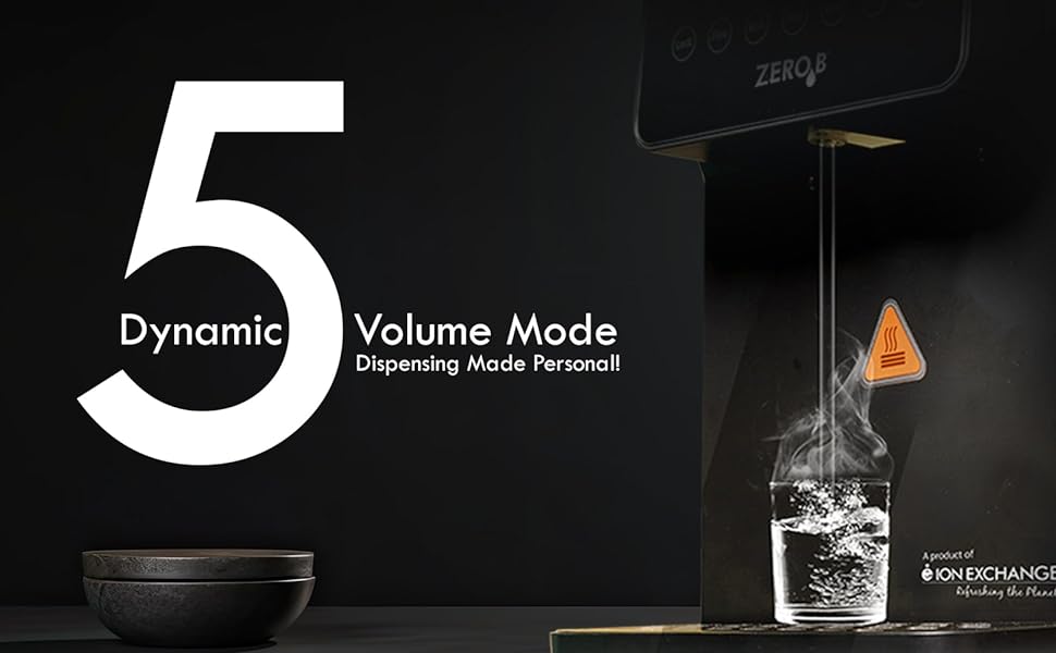 ZeroB Ignite Hot & Normal RO Purifier for Water Purification