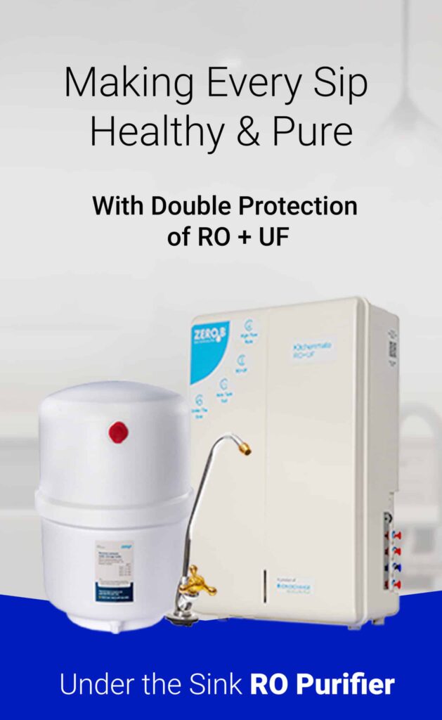 ZeroB Kitchenmate RO UF - Double Protection of RO+UF