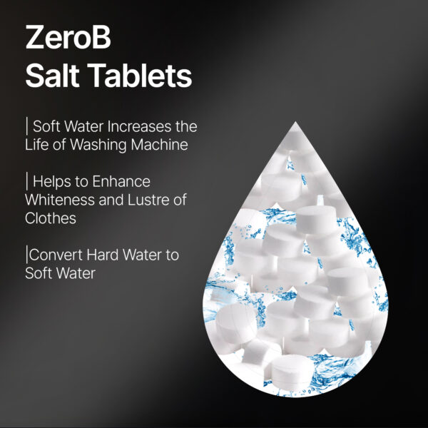 ZeroB Water Softener (SALT TABLET) - 20kg x 2 Bags