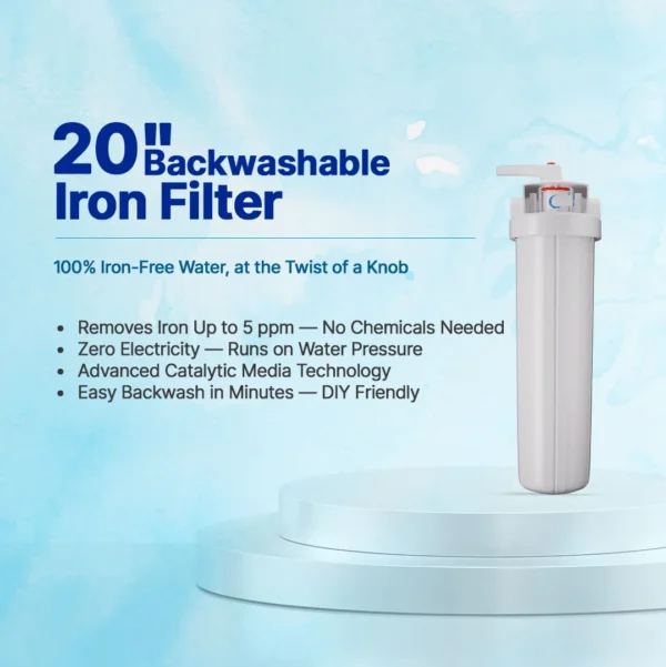 ZeroB Backwash Iron Removal Filter