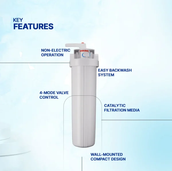 ZeroB Backwash Iron Removal Filter