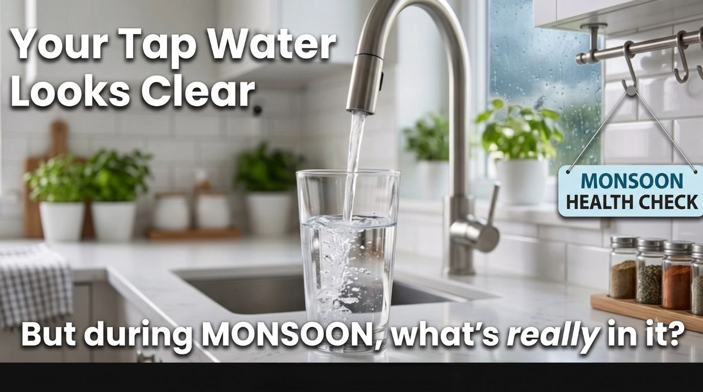 Your Tap Water Looks Clear, But Is It Safe to Drink This Monsoon