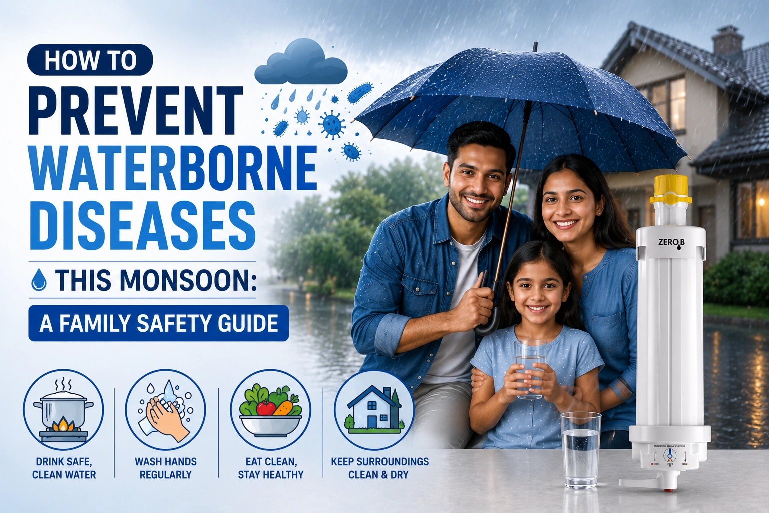 Prevent Waterborne Diseases This Monsoon